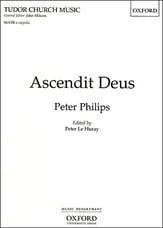 Ascendit Deus SSATB choral sheet music cover